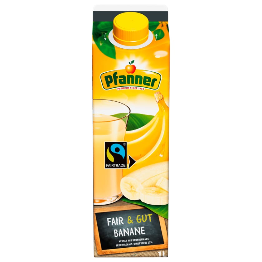 Pfanner Fairtrade Banane 1l